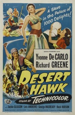 The Desert Hawk Wooden Framed Poster