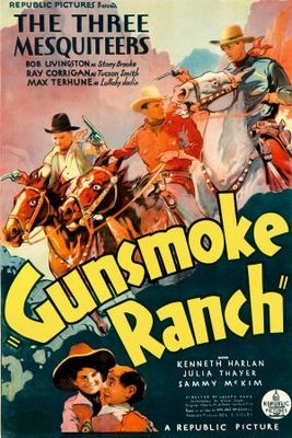 Gunsmoke Ranch Wooden Framed Poster