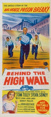 Behind the High Wall Metal Framed Poster
