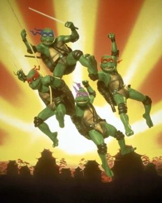 Teenage Mutant Ninja Turtles III Wooden Framed Poster