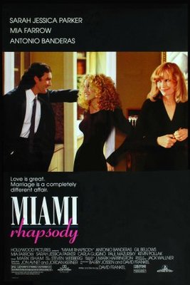 Miami Rhapsody Poster with Hanger