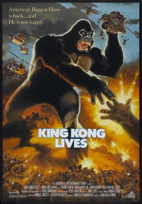King Kong Lives Canvas Poster