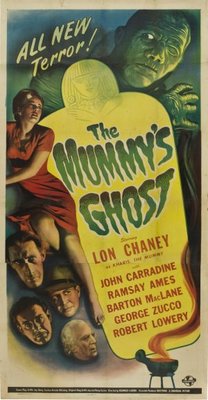 The Mummy's Ghost pillow
