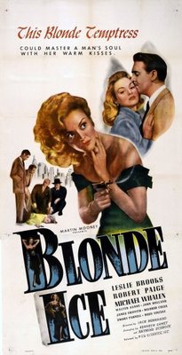 Blonde Ice Metal Framed Poster
