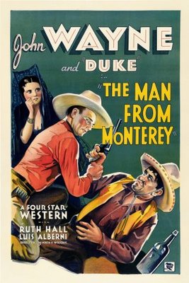The Man from Monterey pillow