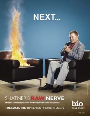 Shatner's Raw Nerve Poster with Hanger
