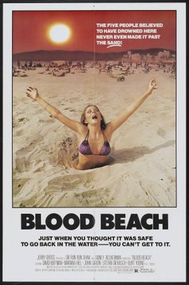 Blood Beach Canvas Poster