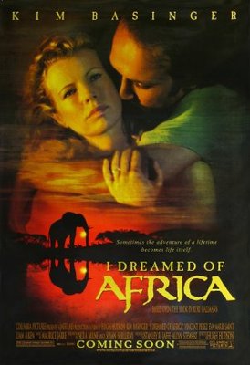 I Dreamed of Africa Wooden Framed Poster