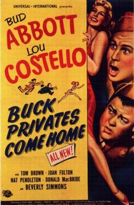 Buck Privates Come Home Poster with Hanger