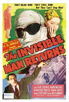 The Invisible Man Returns tote bag