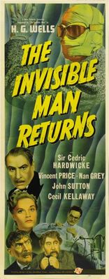 The Invisible Man Returns t-shirt