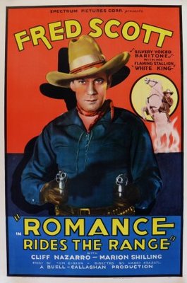 Romance Rides the Range Poster with Hanger