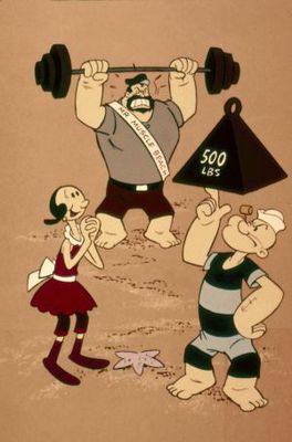 Popeye Metal Framed Poster
