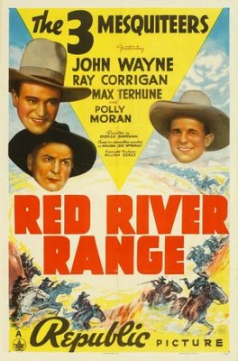 Red River Range Poster with Hanger