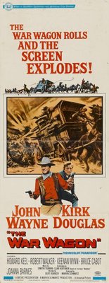 The War Wagon Wooden Framed Poster