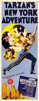 Tarzan's New York Adventure Metal Framed Poster