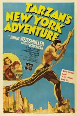 Tarzan's New York Adventure Metal Framed Poster
