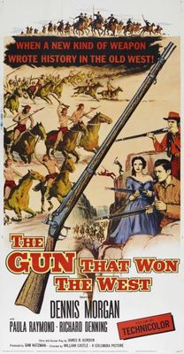 The Gun That Won the West kids t-shirt