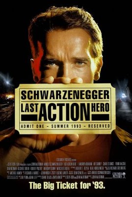 Last Action Hero Canvas Poster