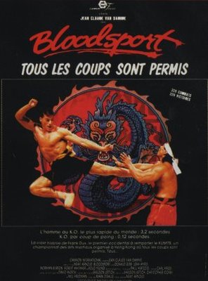 Bloodsport Metal Framed Poster