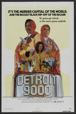 Detroit 9000 Metal Framed Poster