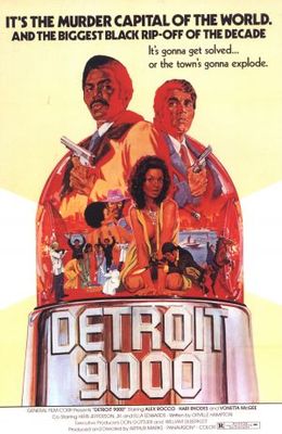 Detroit 9000 Wooden Framed Poster