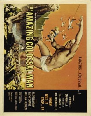 The Amazing Colossal Man Wooden Framed Poster