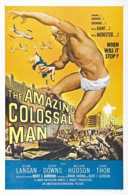 The Amazing Colossal Man Poster with Hanger