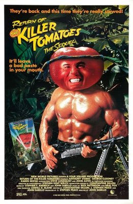 Return of the Killer Tomatoes! Wooden Framed Poster