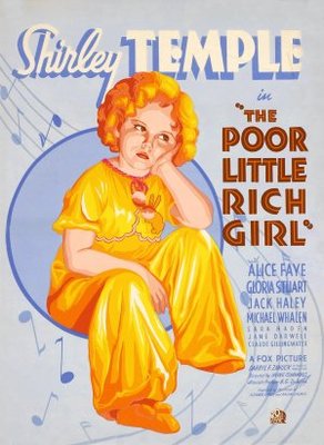 Poor Little Rich Girl Canvas Poster