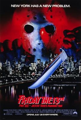 Friday the 13th Part VIII: Jason Takes Manhattan Canvas Poster