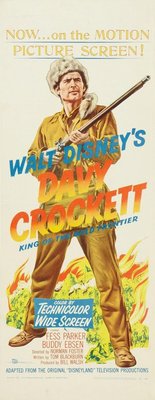 Davy Crockett, King of the Wild Frontier Wooden Framed Poster