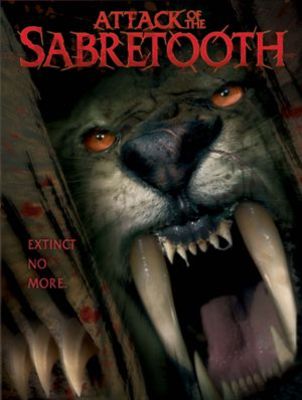 Attack of the Sabretooth tote bag