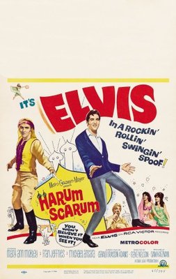 Harum Scarum Poster with Hanger