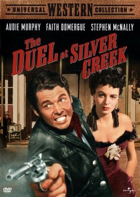 The Duel at Silver Creek Wooden Framed Poster