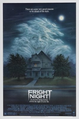 Fright Night Wooden Framed Poster