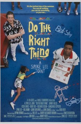 Do The Right Thing Wooden Framed Poster