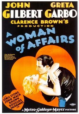 A Woman of Affairs Wooden Framed Poster