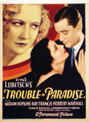 Trouble in Paradise Wooden Framed Poster