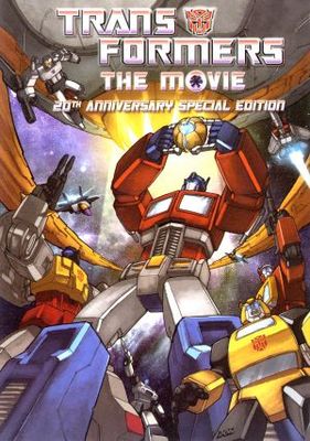 The Transformers: The Movie Wooden Framed Poster