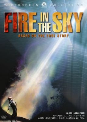 Fire in the Sky Metal Framed Poster