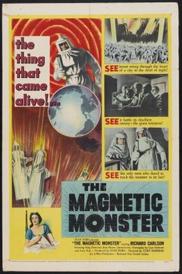 The Magnetic Monster Metal Framed Poster