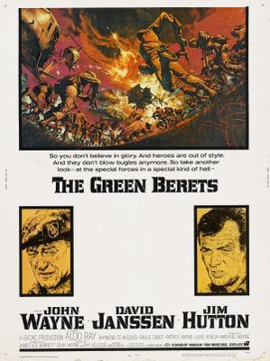 The Green Berets Metal Framed Poster