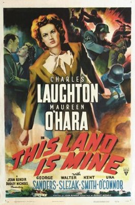 This Land Is Mine Wooden Framed Poster