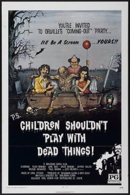 Children Shouldn't Play with Dead Things calendar