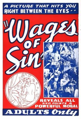 The Wages of Sin Poster with Hanger