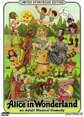 Alice in Wonderland Poster with Hanger