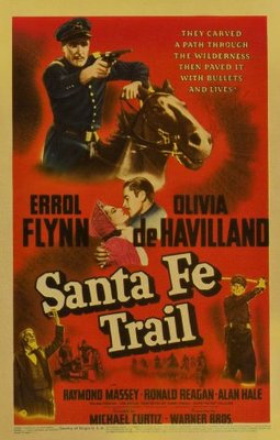 Santa Fe Trail Poster with Hanger