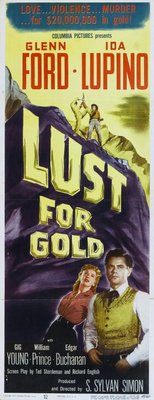 Lust for Gold Wooden Framed Poster
