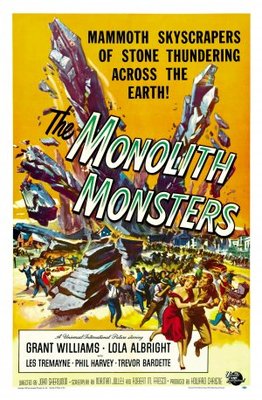 The Monolith Monsters Poster with Hanger